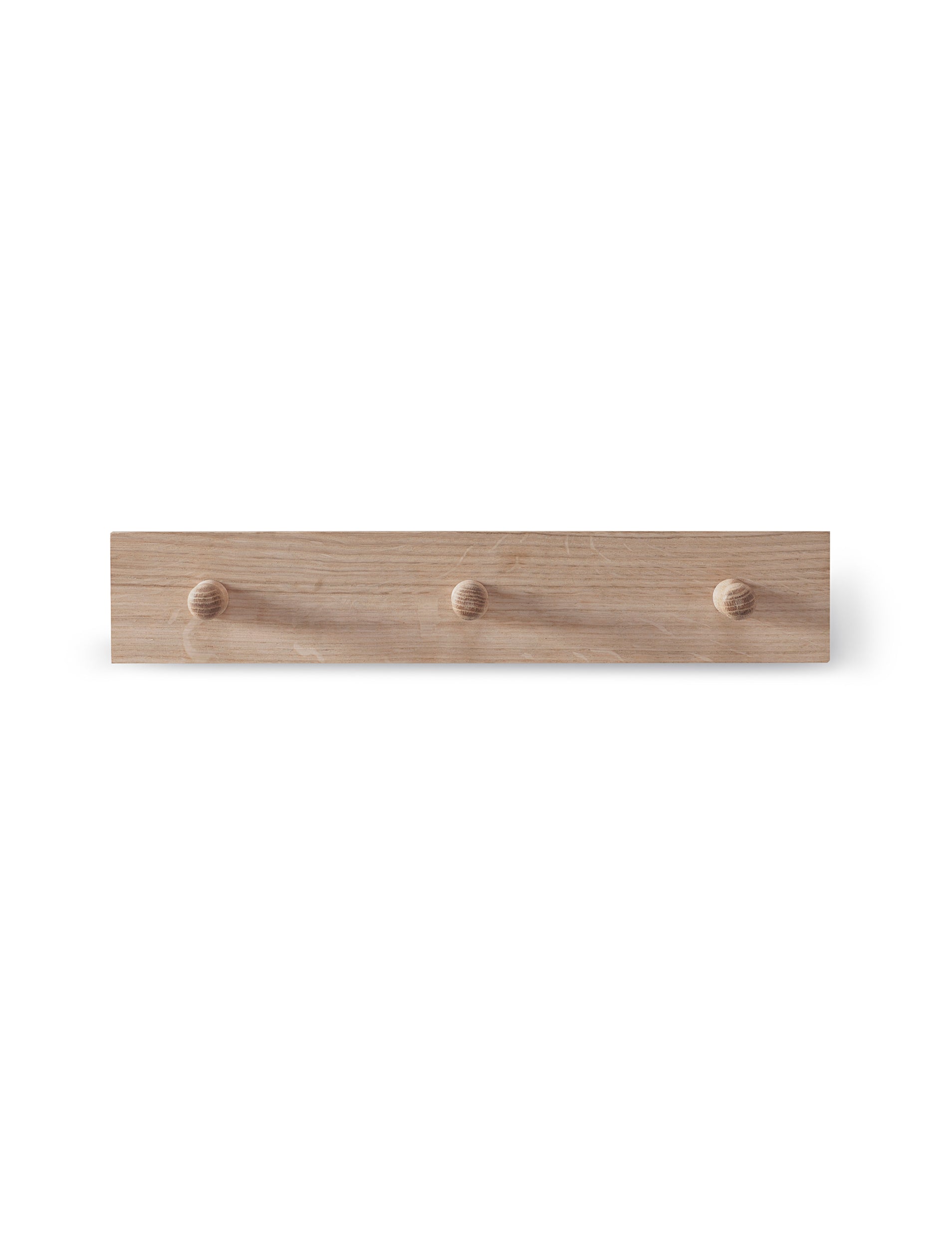 Hambledon Raw Oak 3 Peg Rail
