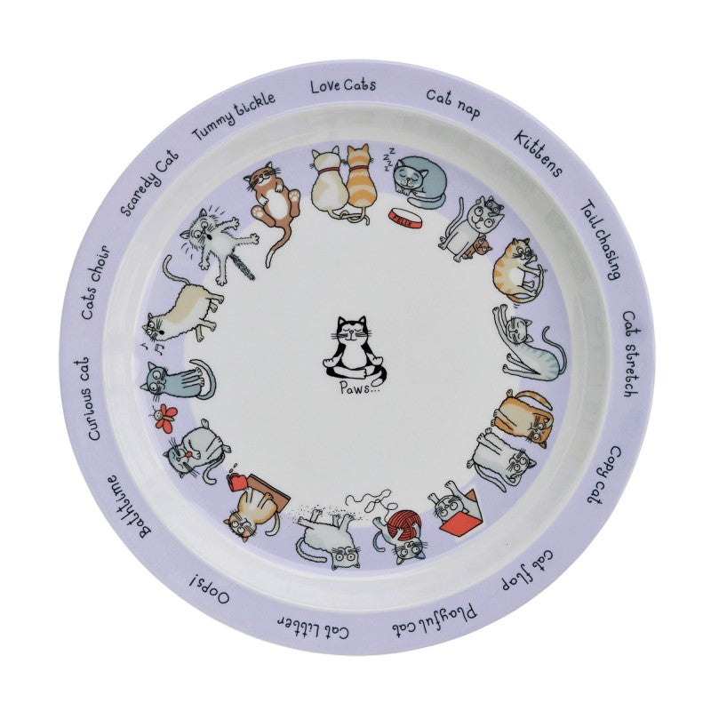 Melamine Plate - Cats
