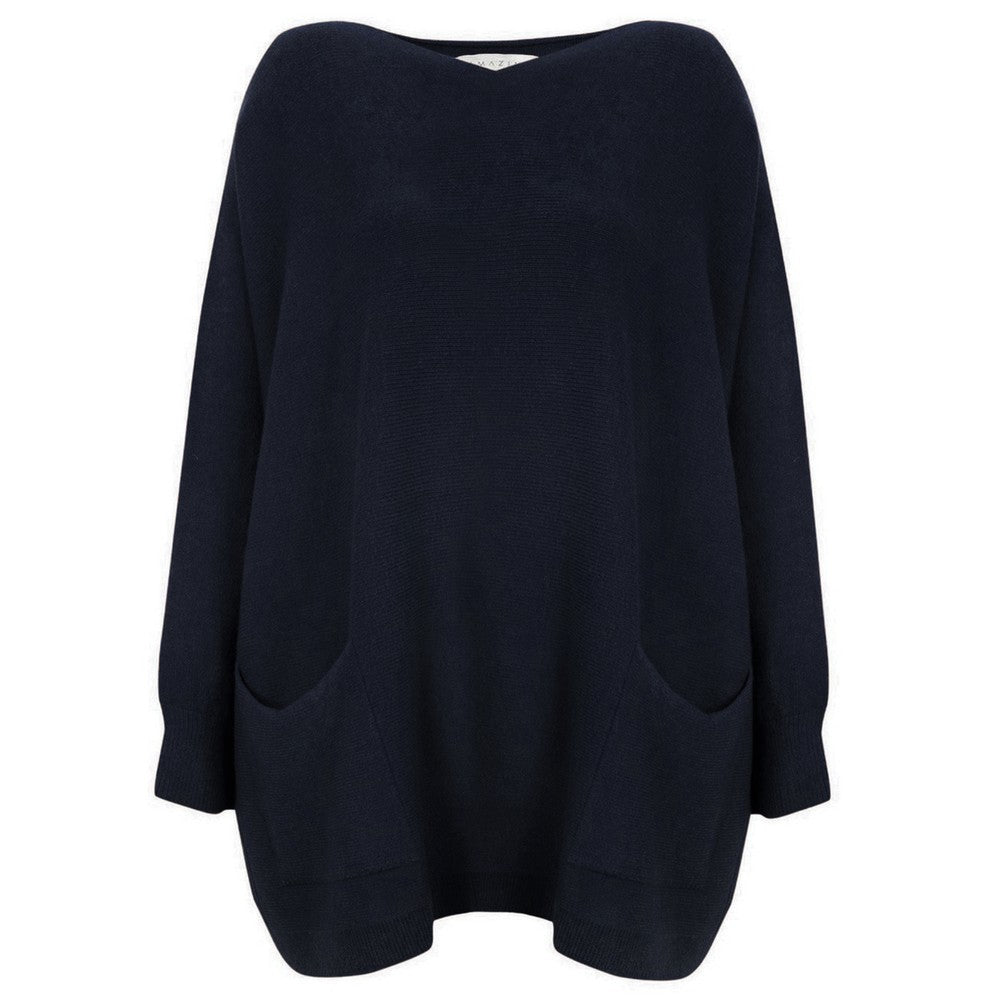 Caryf X Oversized Tunic - Dark Navy