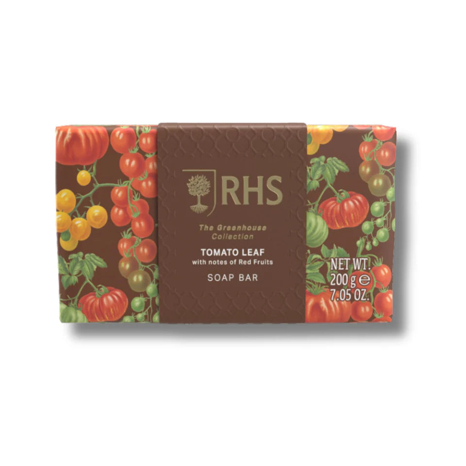 RHS Greenhouse Collection 200g Soap - Tomato Leaf