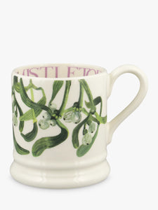 Emma Bridgewater Mistletoe 1/2 Pint Mug