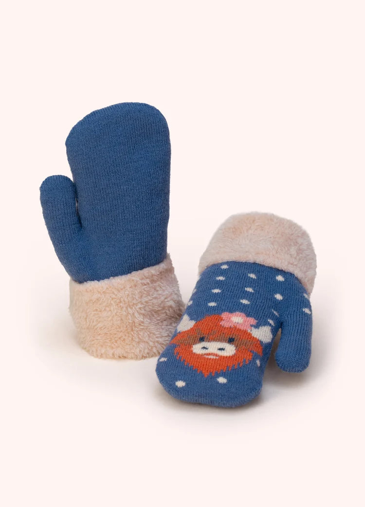 Kids Knitted Mittens