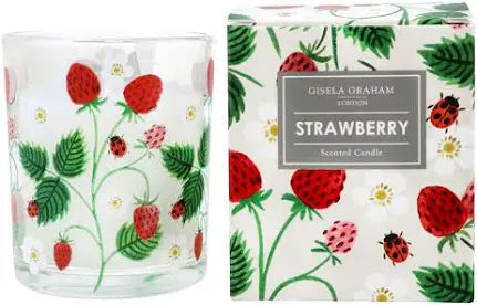 Strawberries Mini Candle Boxed