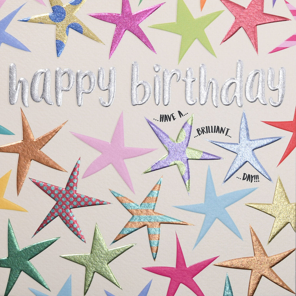 Happy Birthday - Stars