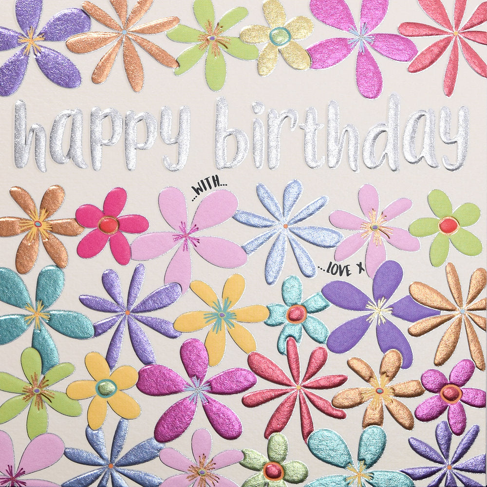 Happy Birthday – Flowers