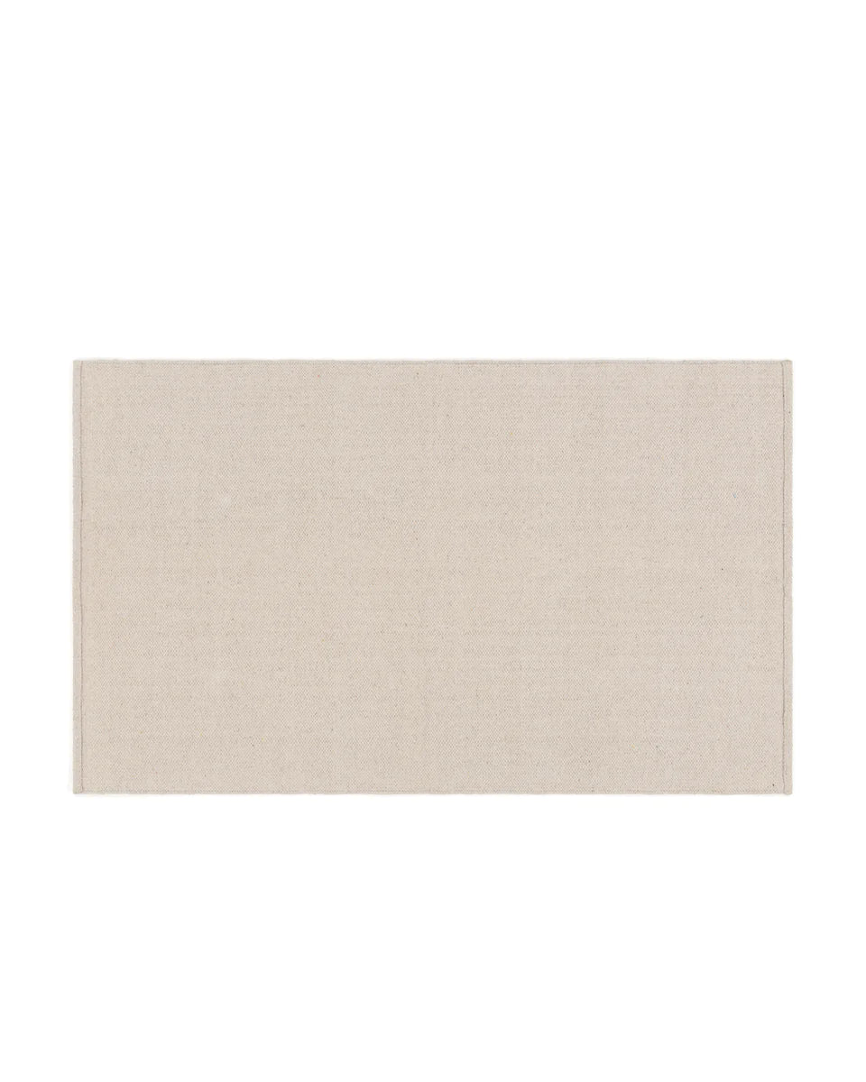 Monkton Recycled Rectangle Rug - Cream