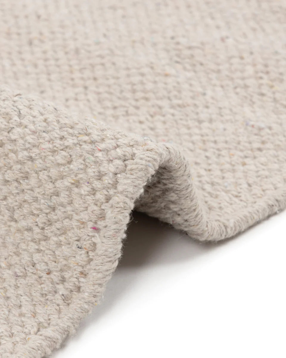 Monkton Recycled Rectangle Rug - Cream