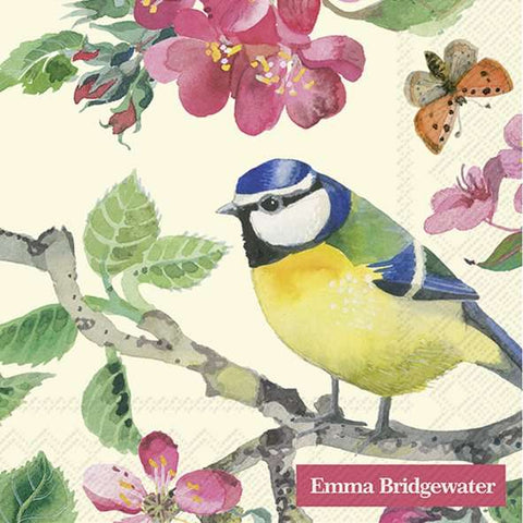 Cocktail Napkins - Emma Bridgewater Blossom Cream