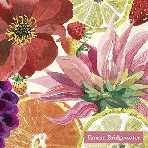 Cocktail Napkins - Emma Bridgewater Fruits & Flowers