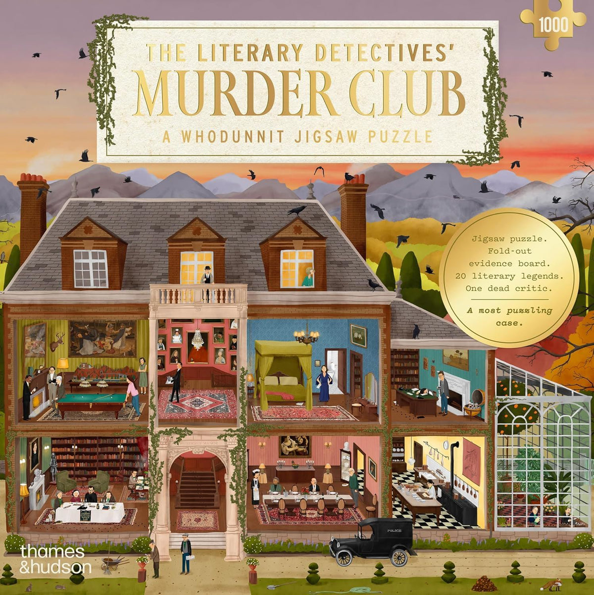 Literary Detectives Murder Club - 1000 Piece Jigsaw