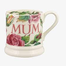 Emma Bridgewater Roses All Of My Life Mum 1/2 Pint Mug