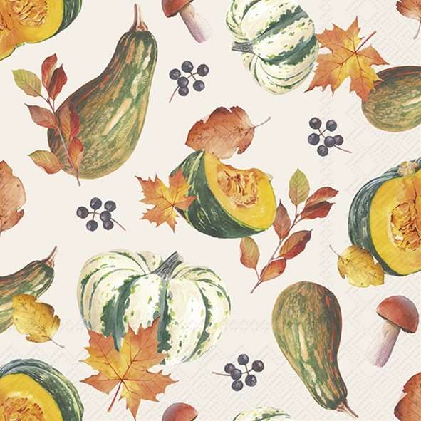 Lunch Napkins - Fall Harvest