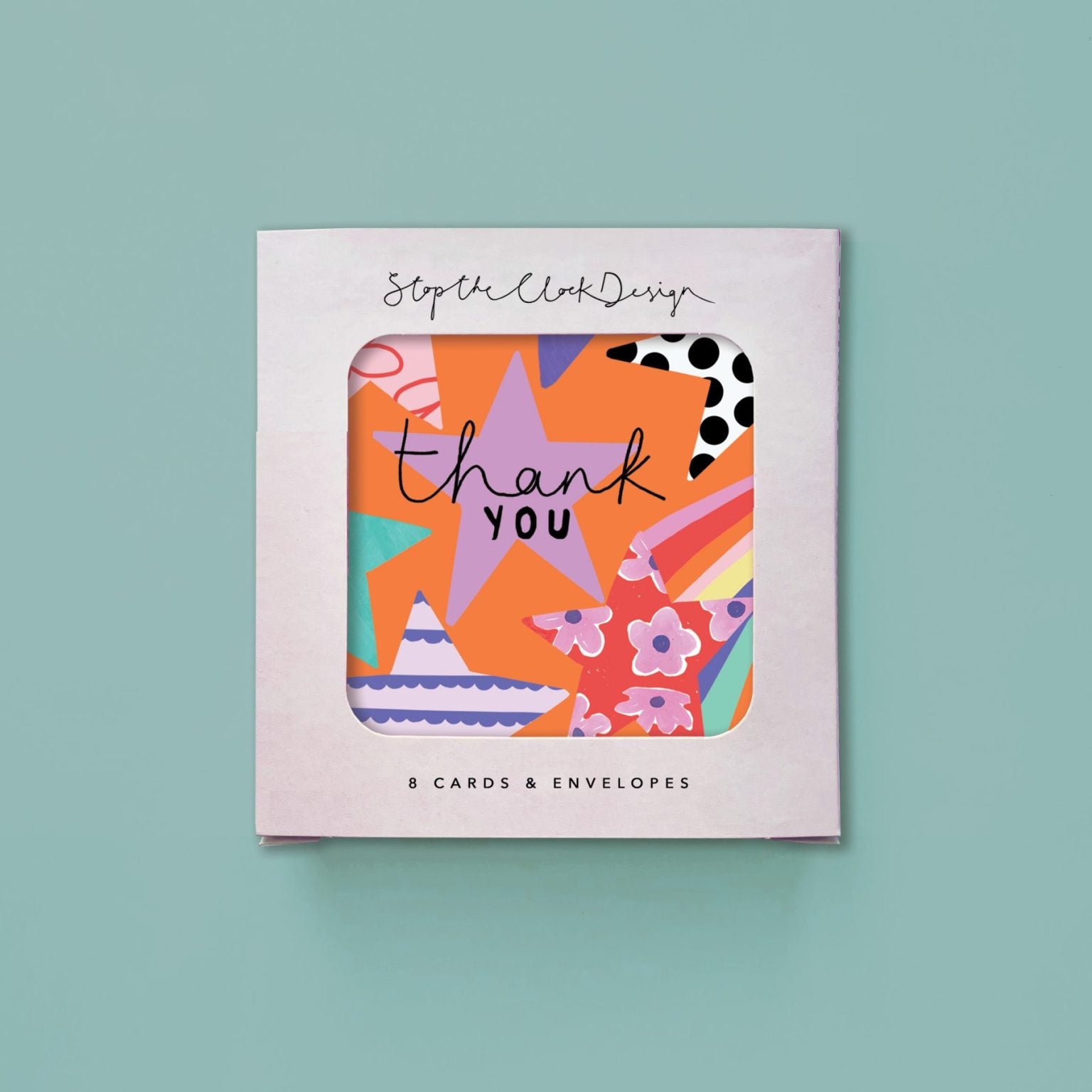 Thank You - Pack of 8 Cards