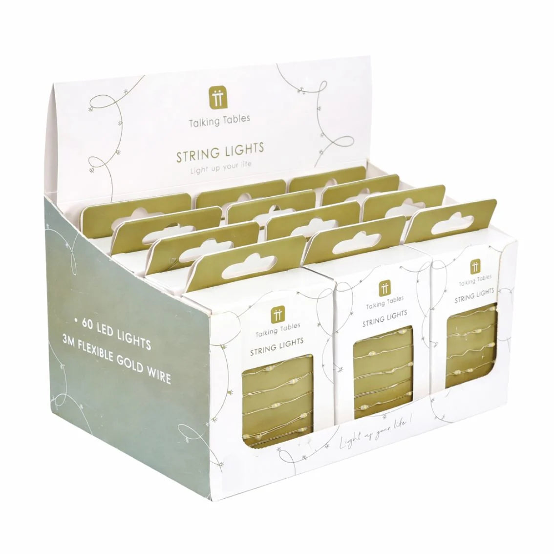 Mix & Match Gold String Lights