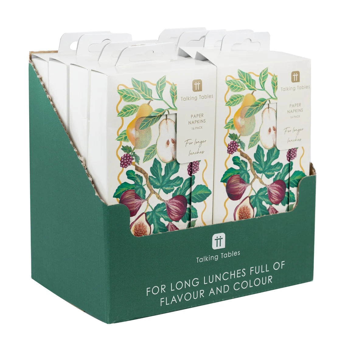 Autumnal Fruit Long Lunch Napkins