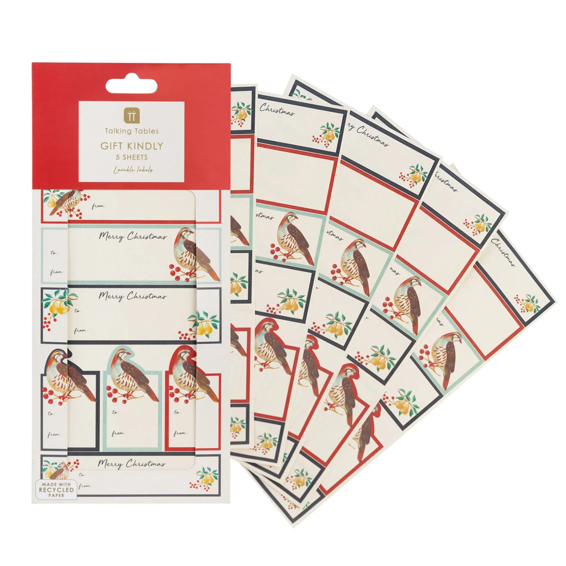 Partridge Labels