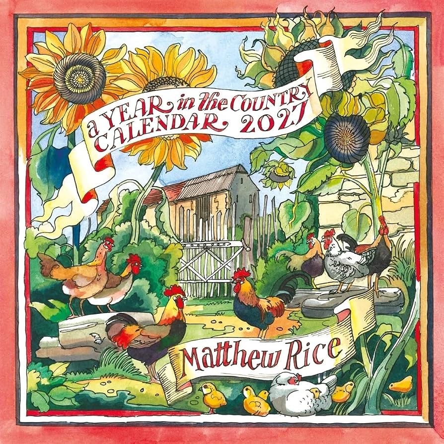 Matthew Rice Year In The Country Calendar 2027