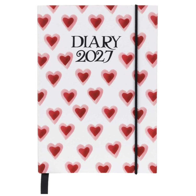 Emma Bridgewater Double Hearts A6 Diary 2027