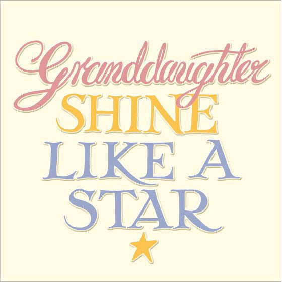Emma Bridgewater - Shine Like A Star Granddaughter