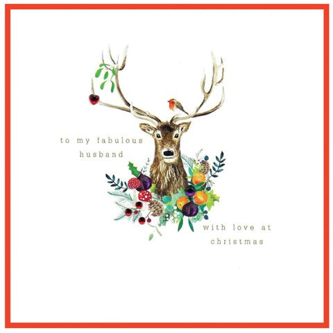 Primrose Hill Christmas Card - Fabulous Husband