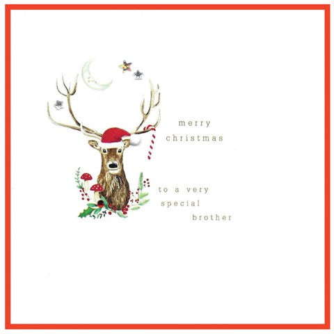 Primrose Hill Christmas Card -  Very Special Brother