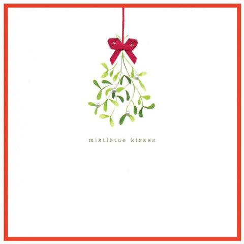 Primrose Hill Christmas Card -  Mistletoe Kisses