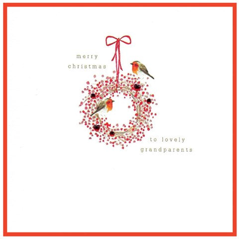 Primrose Hill Christmas Card - Lovely Grandparents