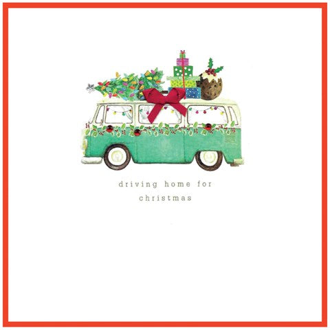 Primrose Hill Christmas Card - Driving Home For Christmas