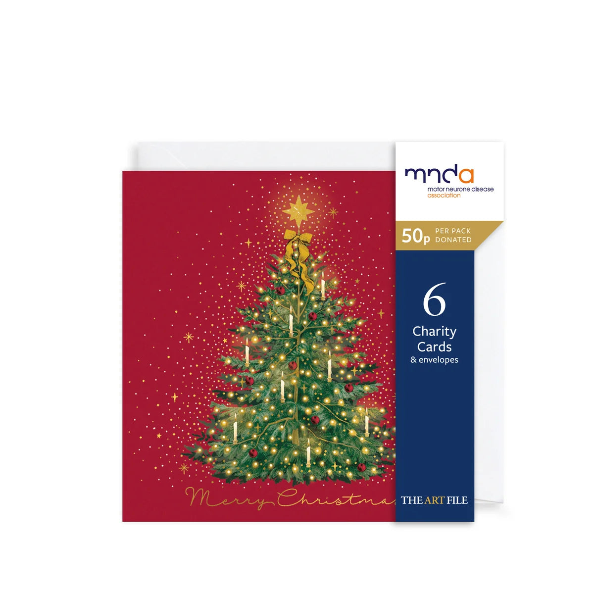 Charity Christmas Card Pack - Christmas Tree & Candles