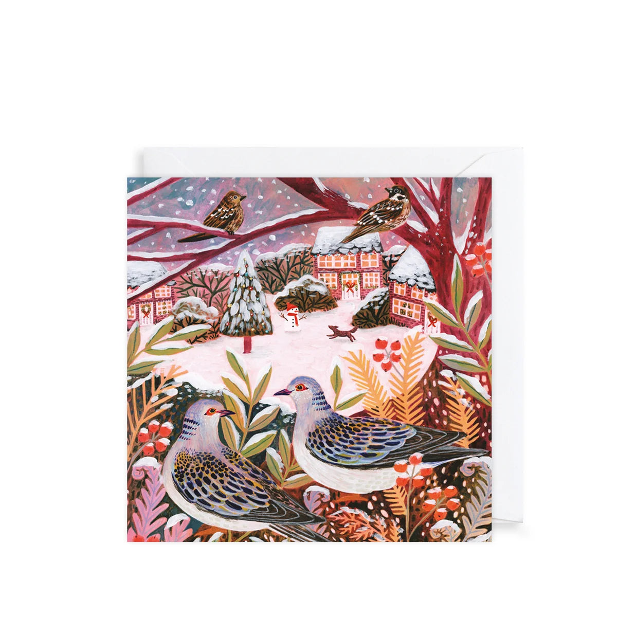 Charity Christmas Card Pack - Turtle Doves Village
