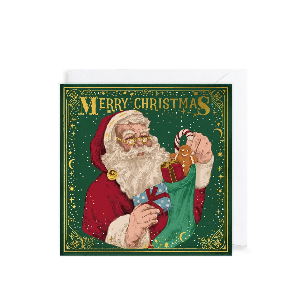 Charity Christmas Card Pack - Storybook Santa