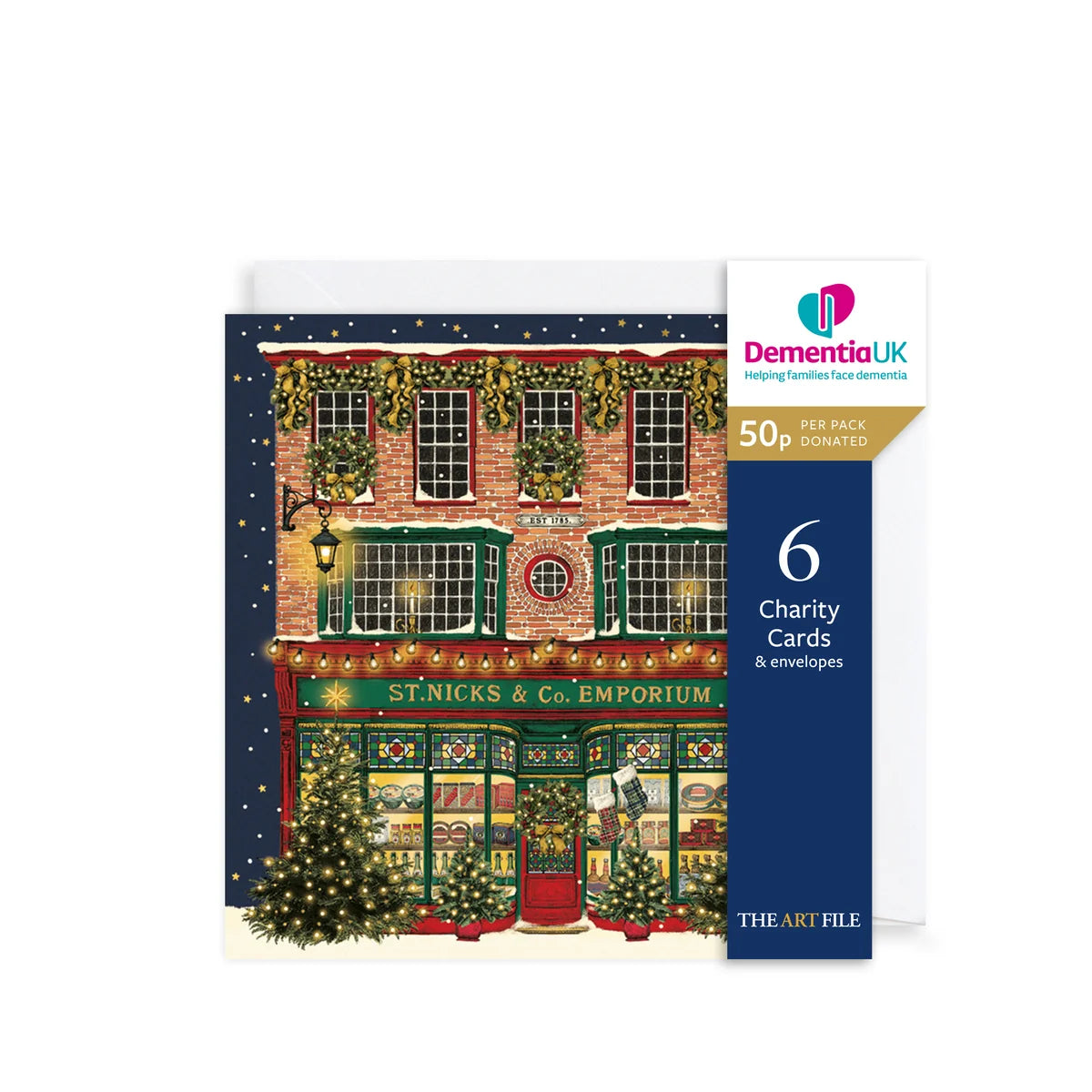 Charity Christmas Card Pack - St Nicks Emporium