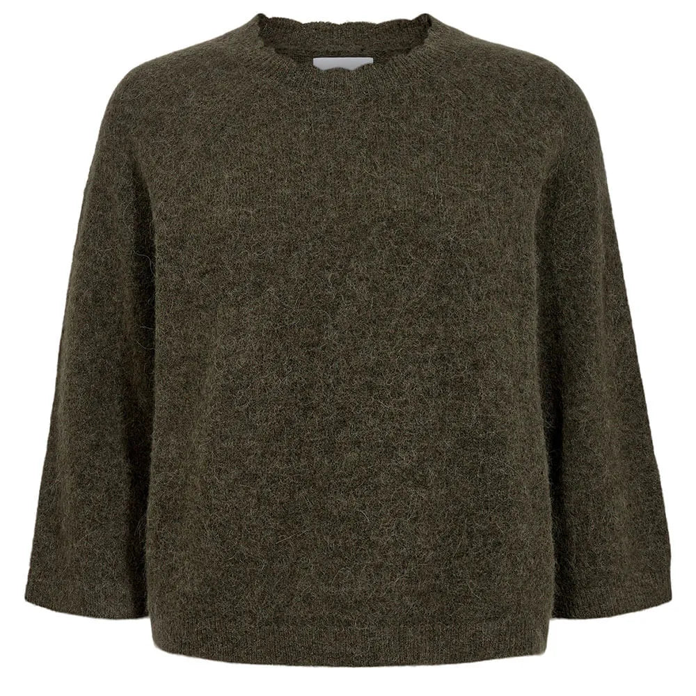 Nuriette Selma Pullover - Grape Leaf