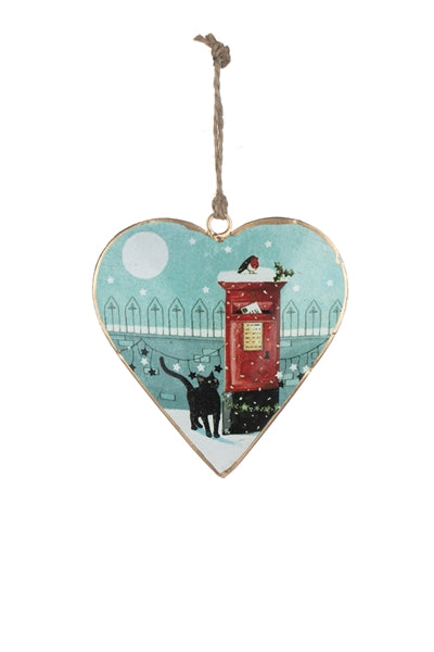 Heart with Cat & Postbox