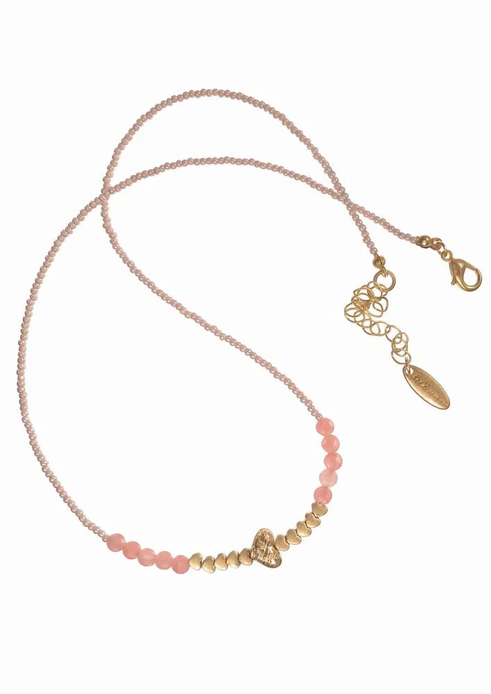 Heart to Heart Crystal Necklace