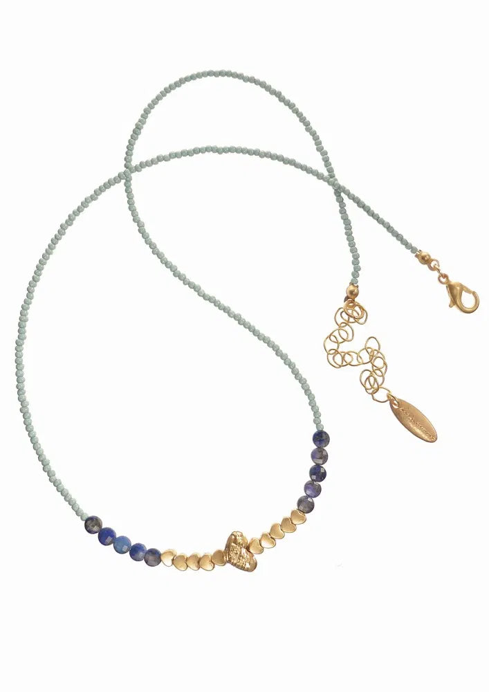 Heart to Heart Crystal Necklace