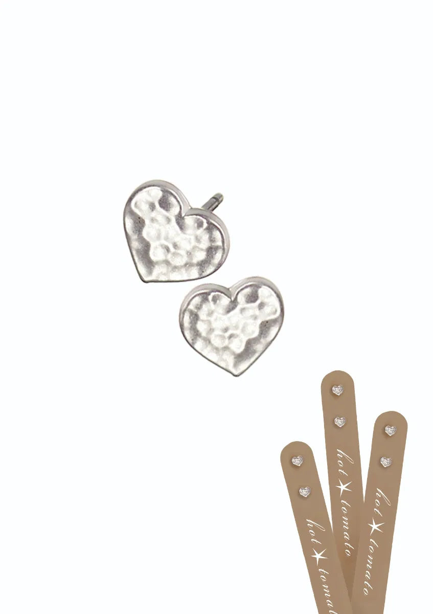 Micro Heart Studs