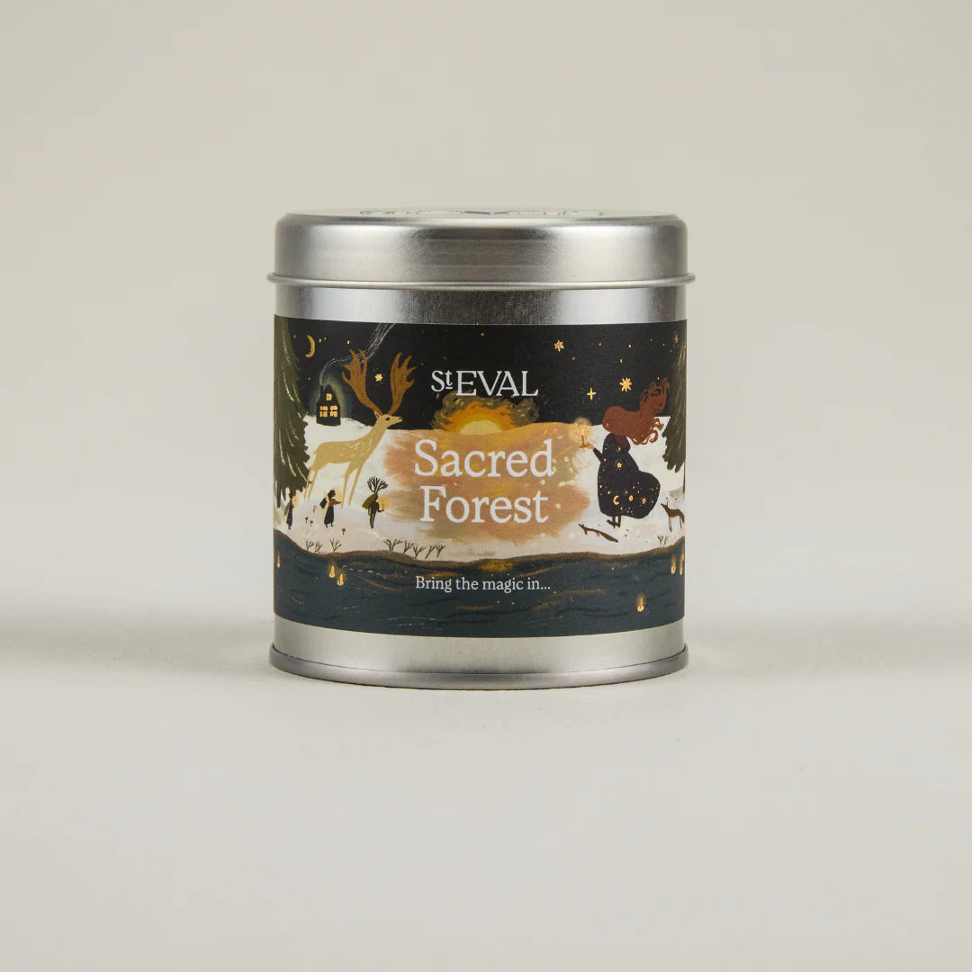 Sacred Forest Tin Candle