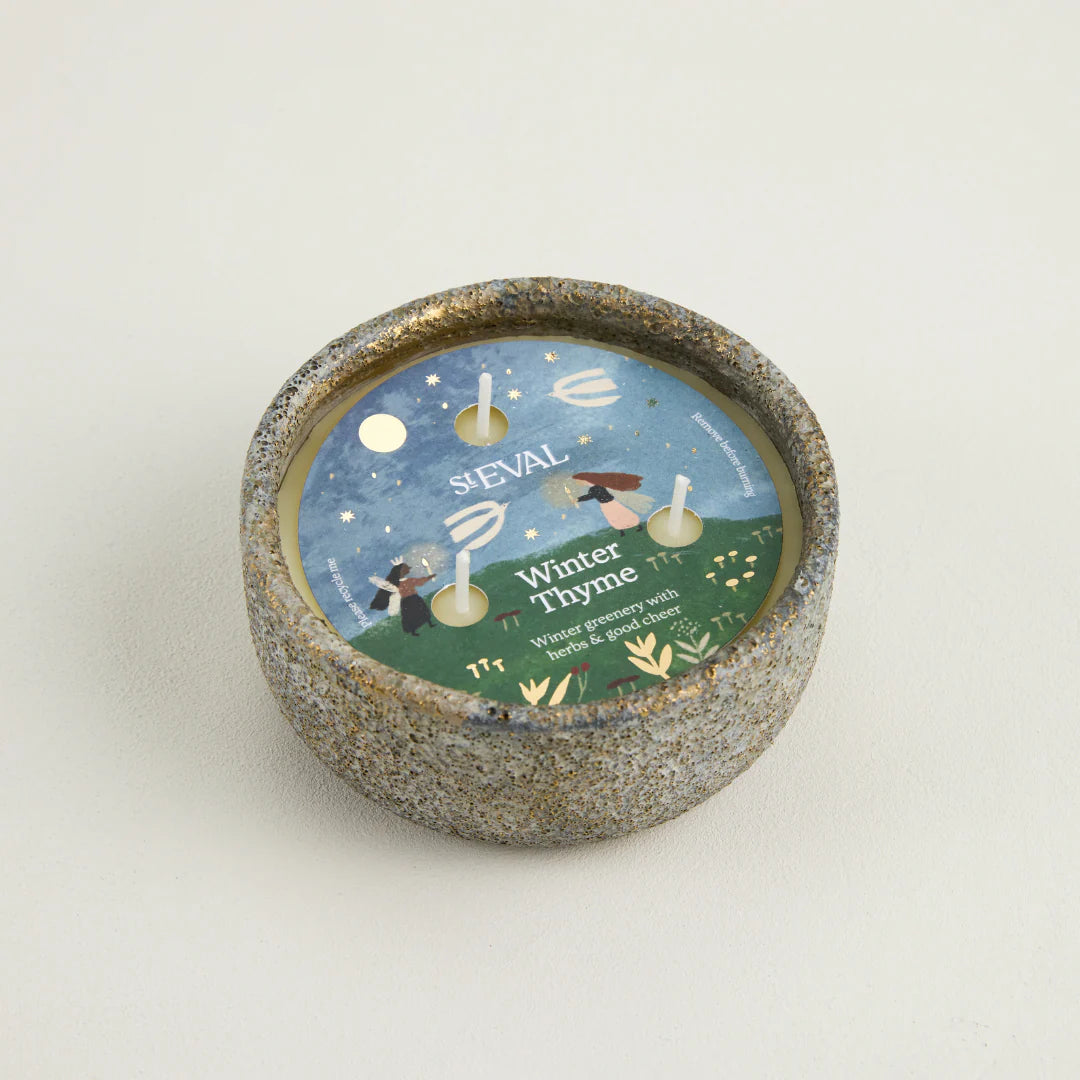 Winter Thyme Alchemy Pot Candle Small