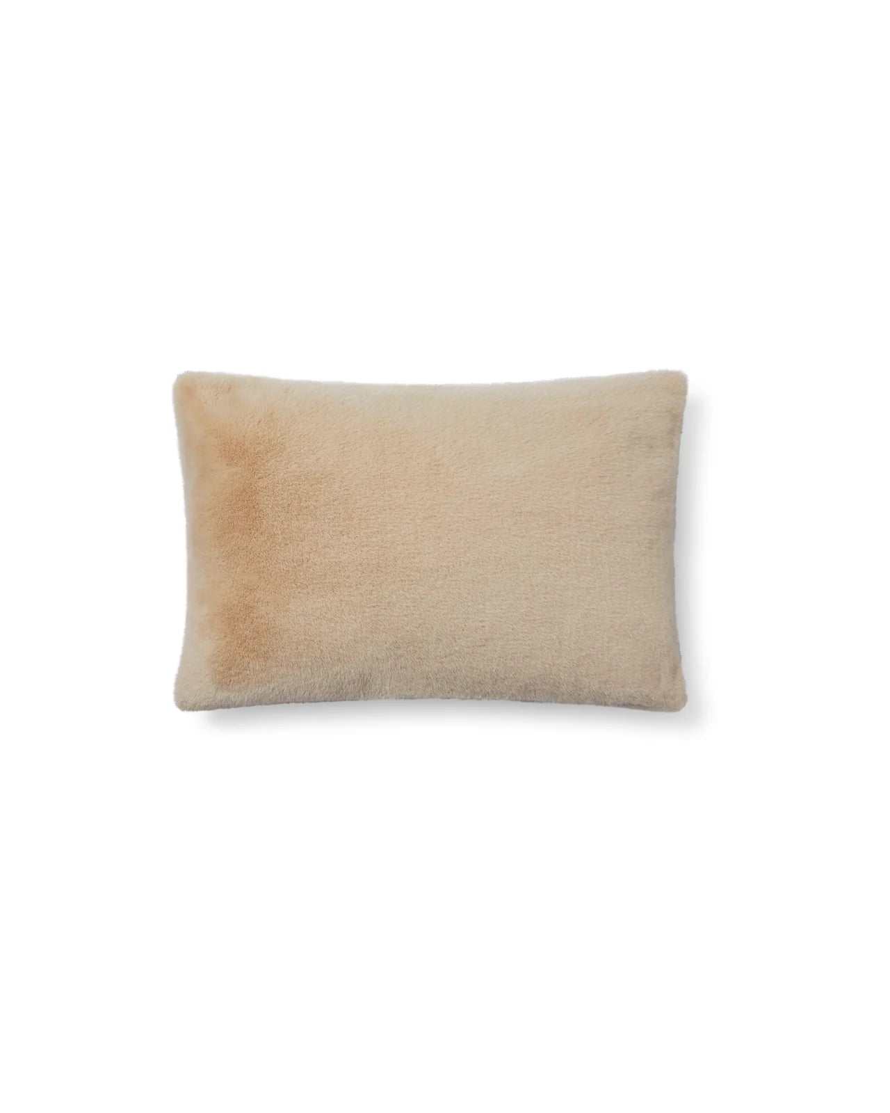 Bertie Small Oblong Cushion - Flat Fur Labrador