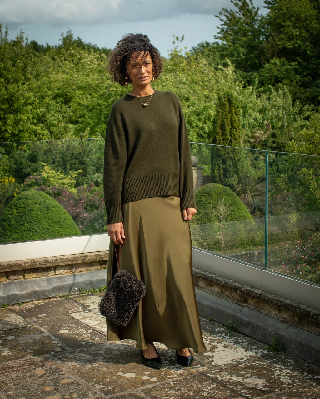 Gina Skirt - Avocado