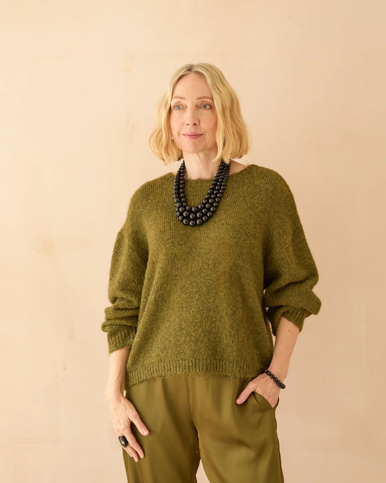 Phoebe Jumper - Moss