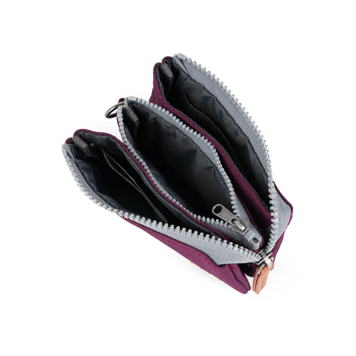 Carnaby Small Wallet Canvas - Cherry Lacquer