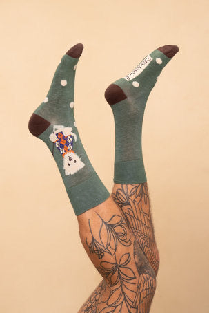 Men’s Socks - Golfing Westie