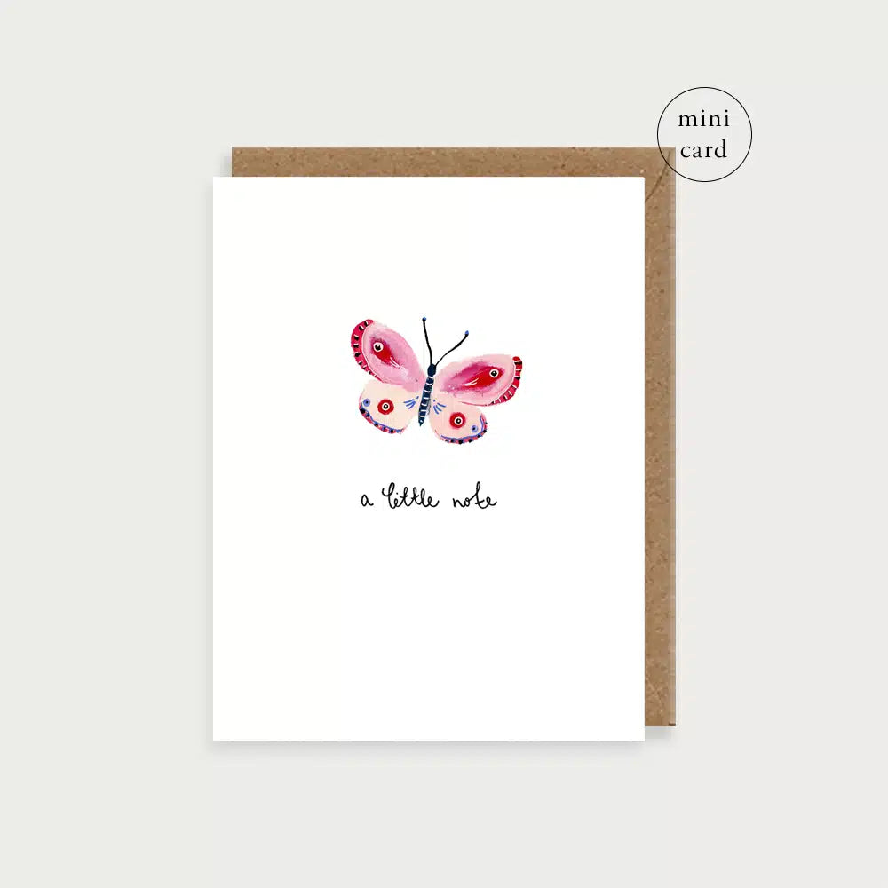 Butterfly A Little Note