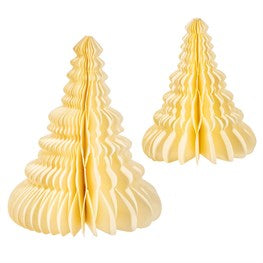 Honeycomb Tree Standing Decoration - Set of 2