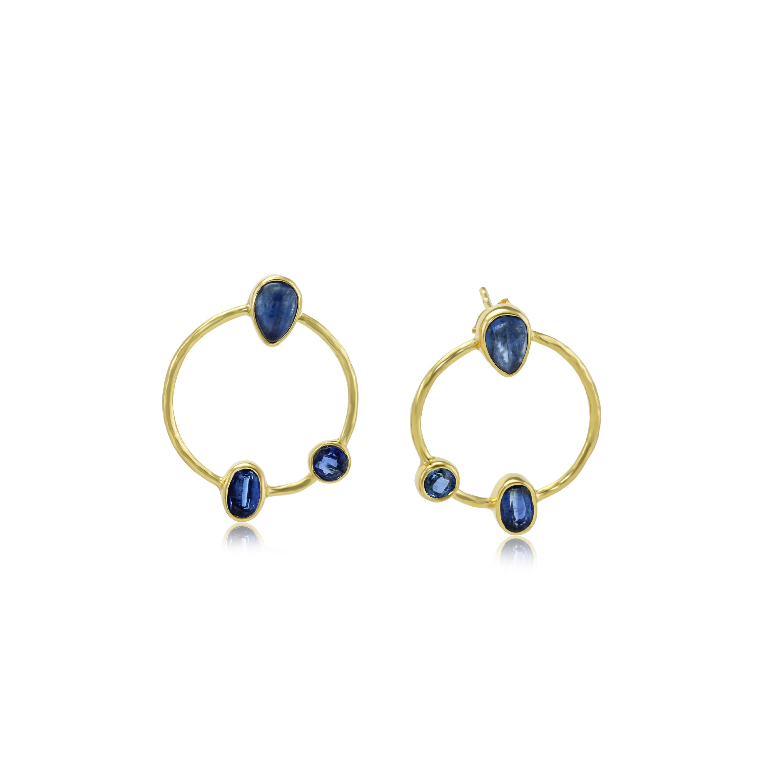 18k Gold Plated Hoop Earrings