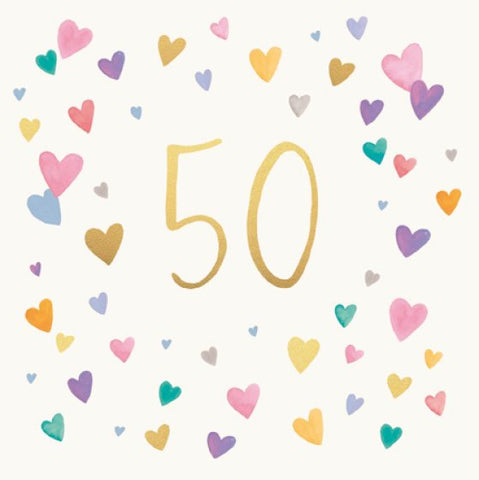 50 - Pastel Hearts