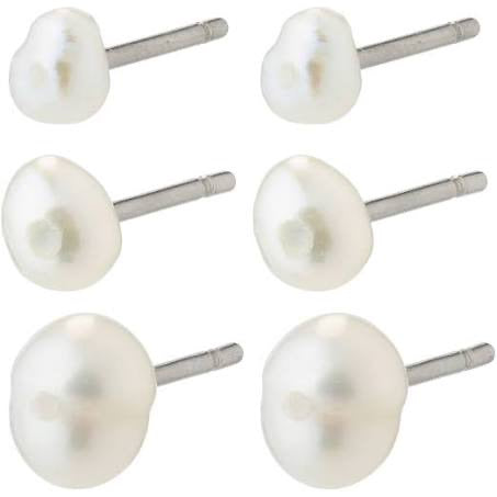 Edil Earrings 3 In 1 Set by Pilgrim