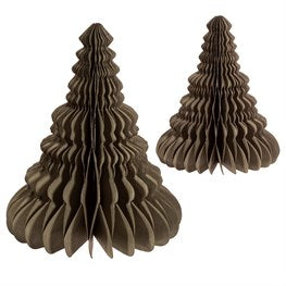 Honeycomb Tree Standing Decoration - Set of 2